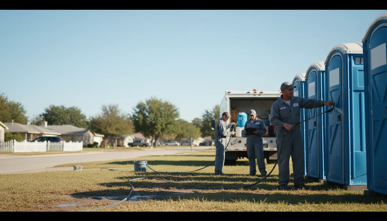 Long-Term Portable Toilet Rental in Marengo, IL near me